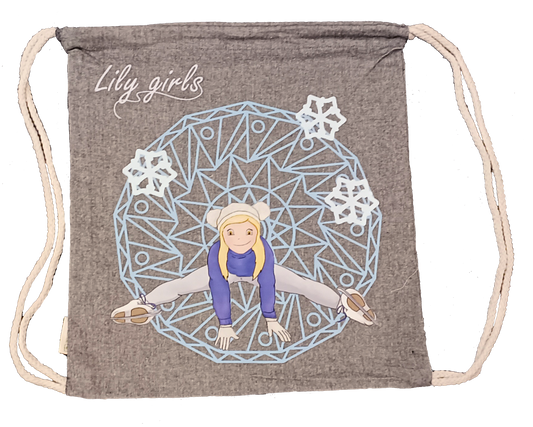 Drawstring bag "Lily Mandala"