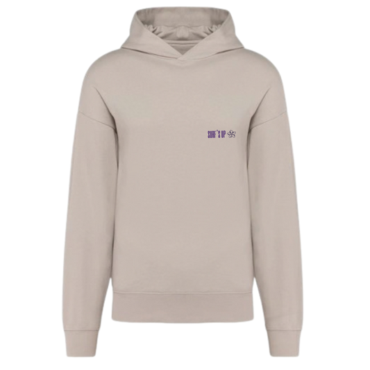 Sudadera Oversize con Capucha "Surf's Up" - Arena