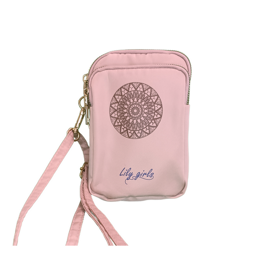 Phone pouch light pink