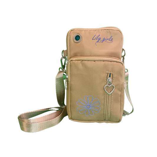 Phone pouch brown
