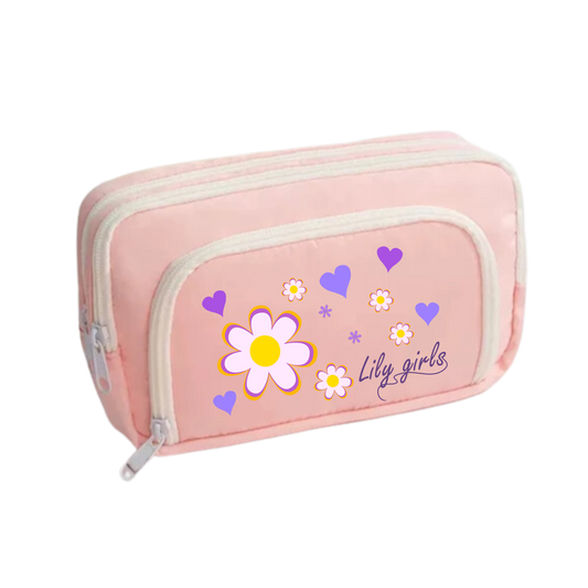 Toiletry bag / Pencil case "Flowers"