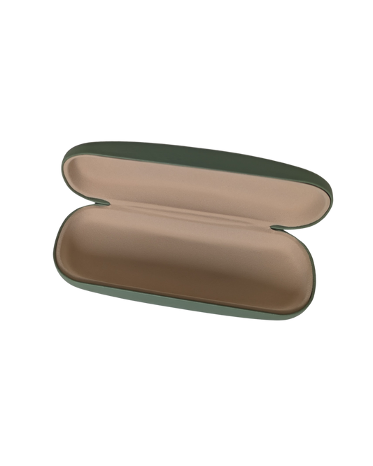 Funda de gafas verde