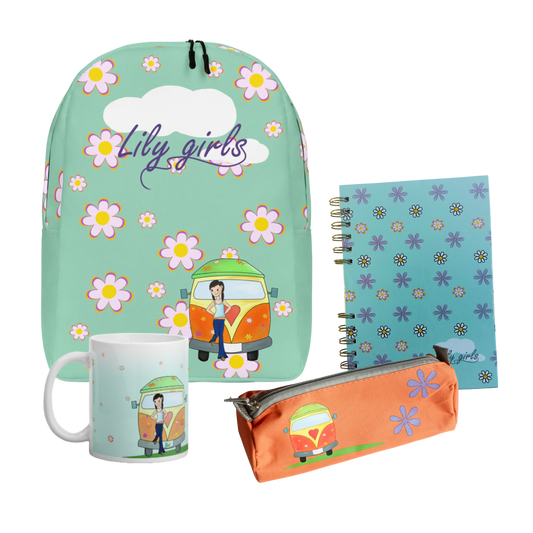 Pack de escolar / Modelo Hippie