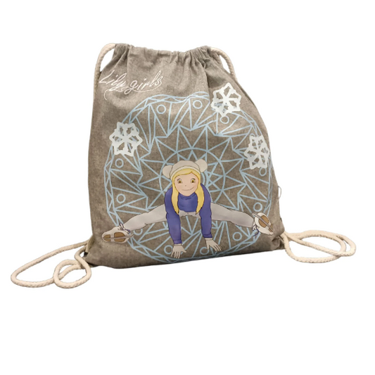 Drawstring bag "Lily Mandala"