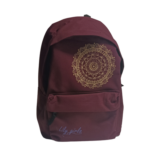 Mochila Teens Lily Girls con detalle de mandala. Perfecta para adolescentes