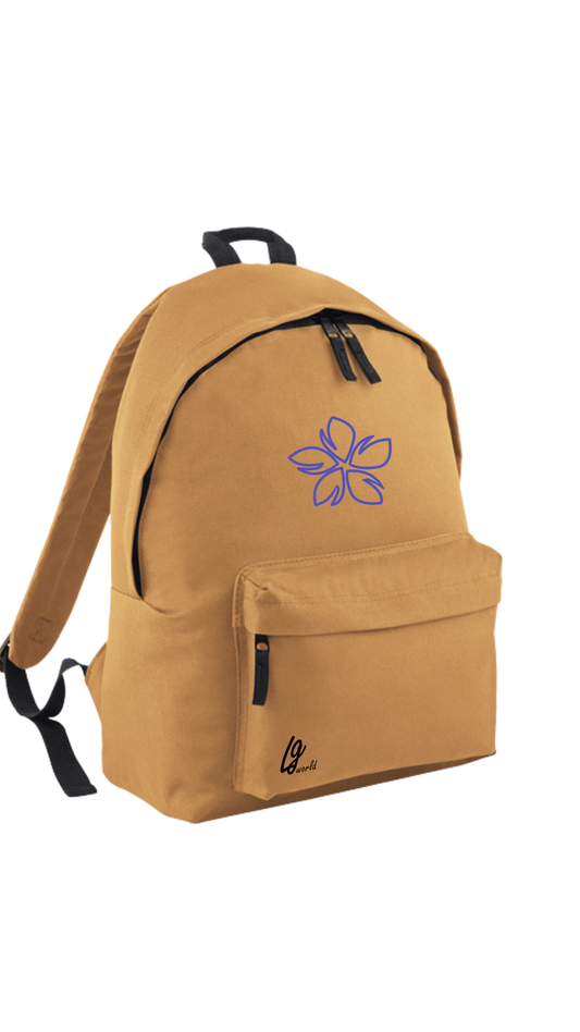 Mochila Teens Lily Girls con detalle de flor de surfero. Perfecta para adolescentes