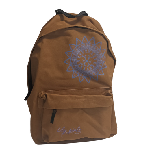 Mochila Teens Lily Girls con detalle de mandala. Perfecta para adolescentes.