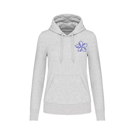 Sudadera con bolsillo - mujer- Flor surf