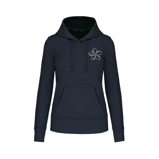 Sudadera con bolsillo - mujer- Flor surf