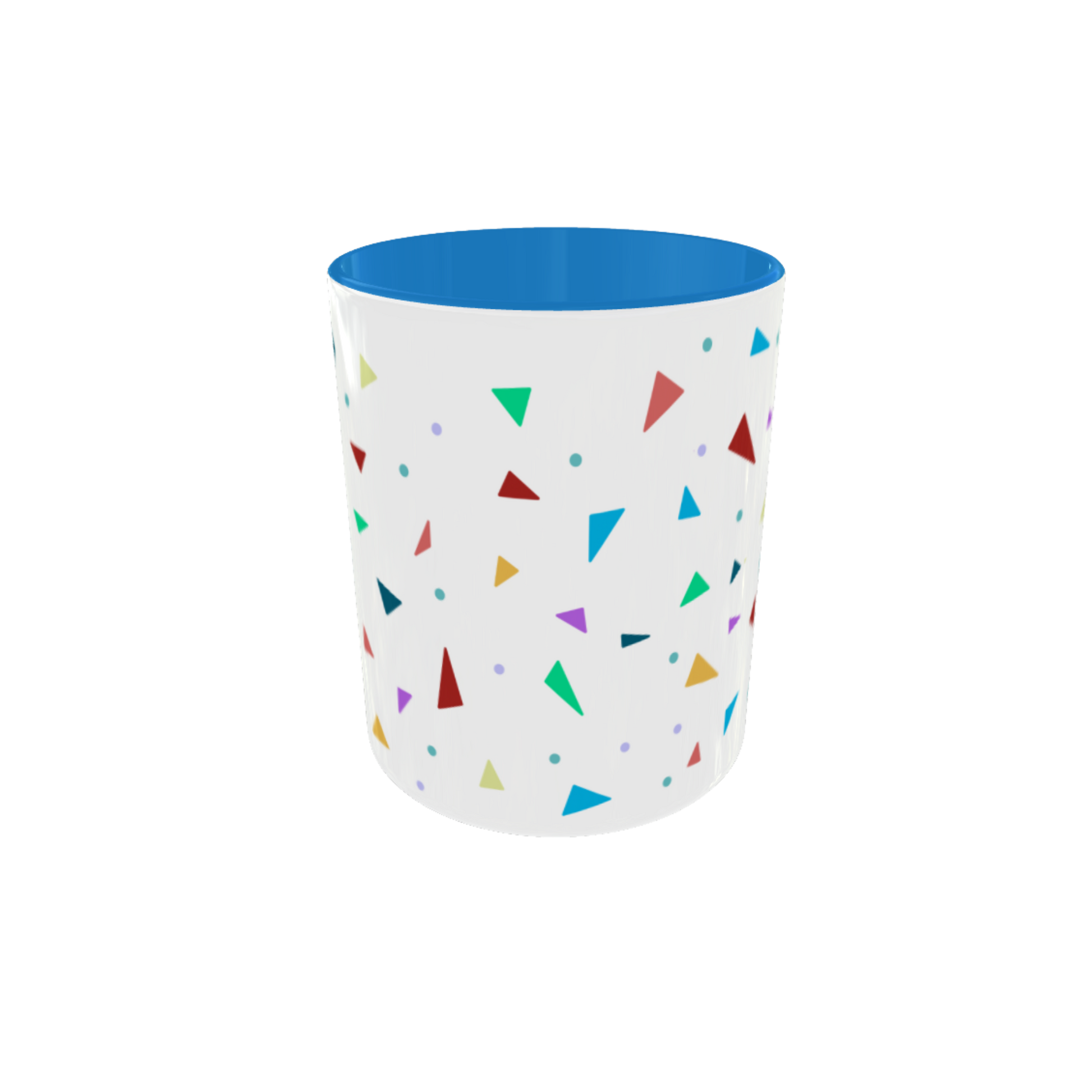 Bote de lápices de cerámica Lily Girls con diseño temático de fiesta. Organizador de escritorio.