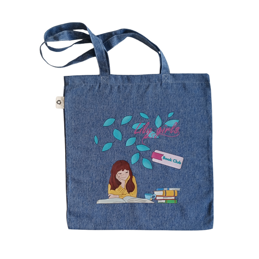 Bolsa tote "Book club Tina"