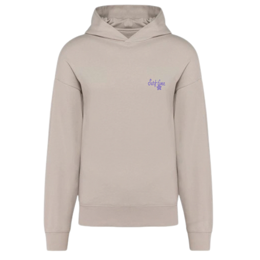 Sudadera Oversize "Surf Time" - Arena