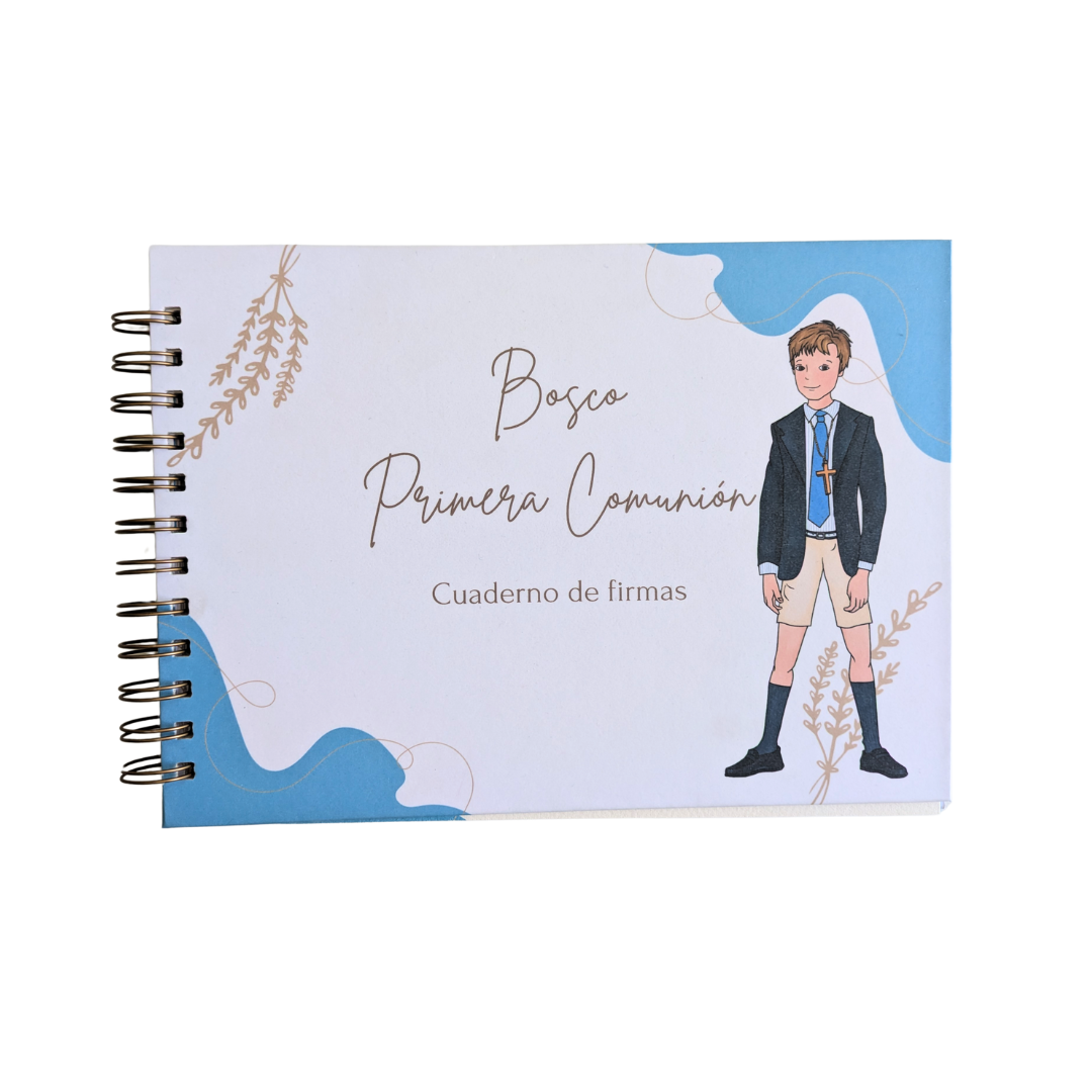 Cuadernos de firmas y recuerdos