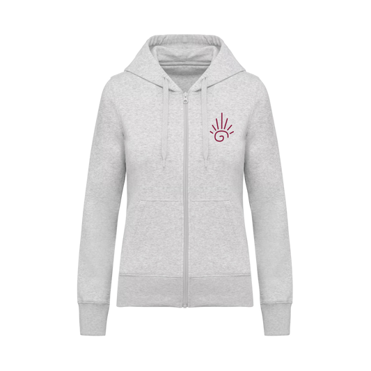 Sudadera con cremallera - mujer- Motivo surf