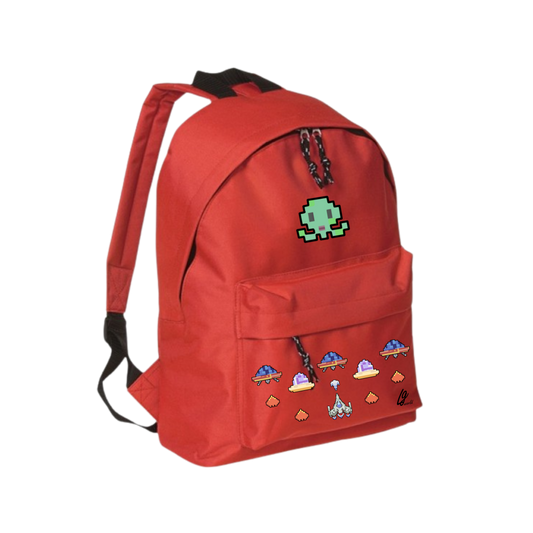 Mochila Adventure - rojo/pulpo