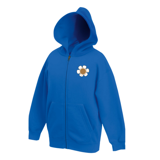 Sudadera infantil Margarita II con cremallera - Colección Soft Details