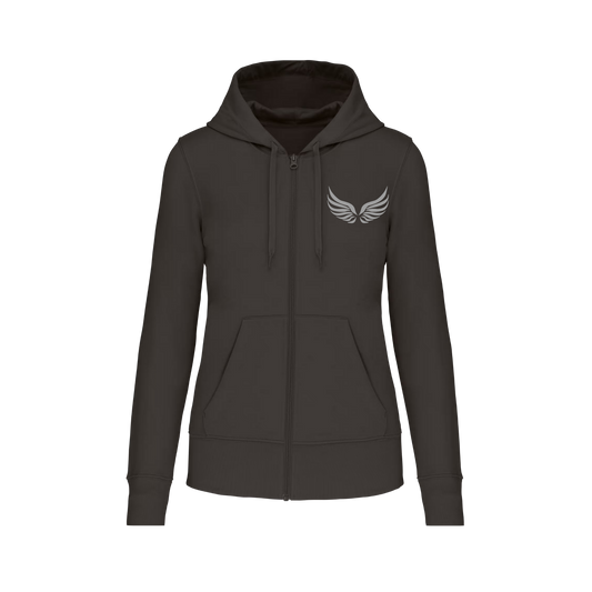 Sudadera con cremallera - mujer- Alas