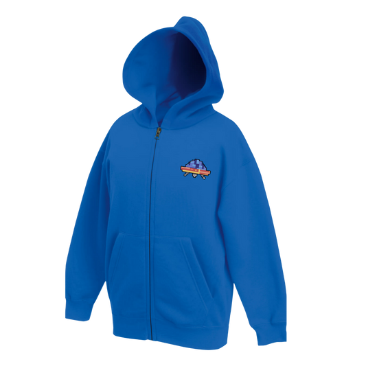 Sudadera infantil Spaceship con cremallera - Colección Soft Details