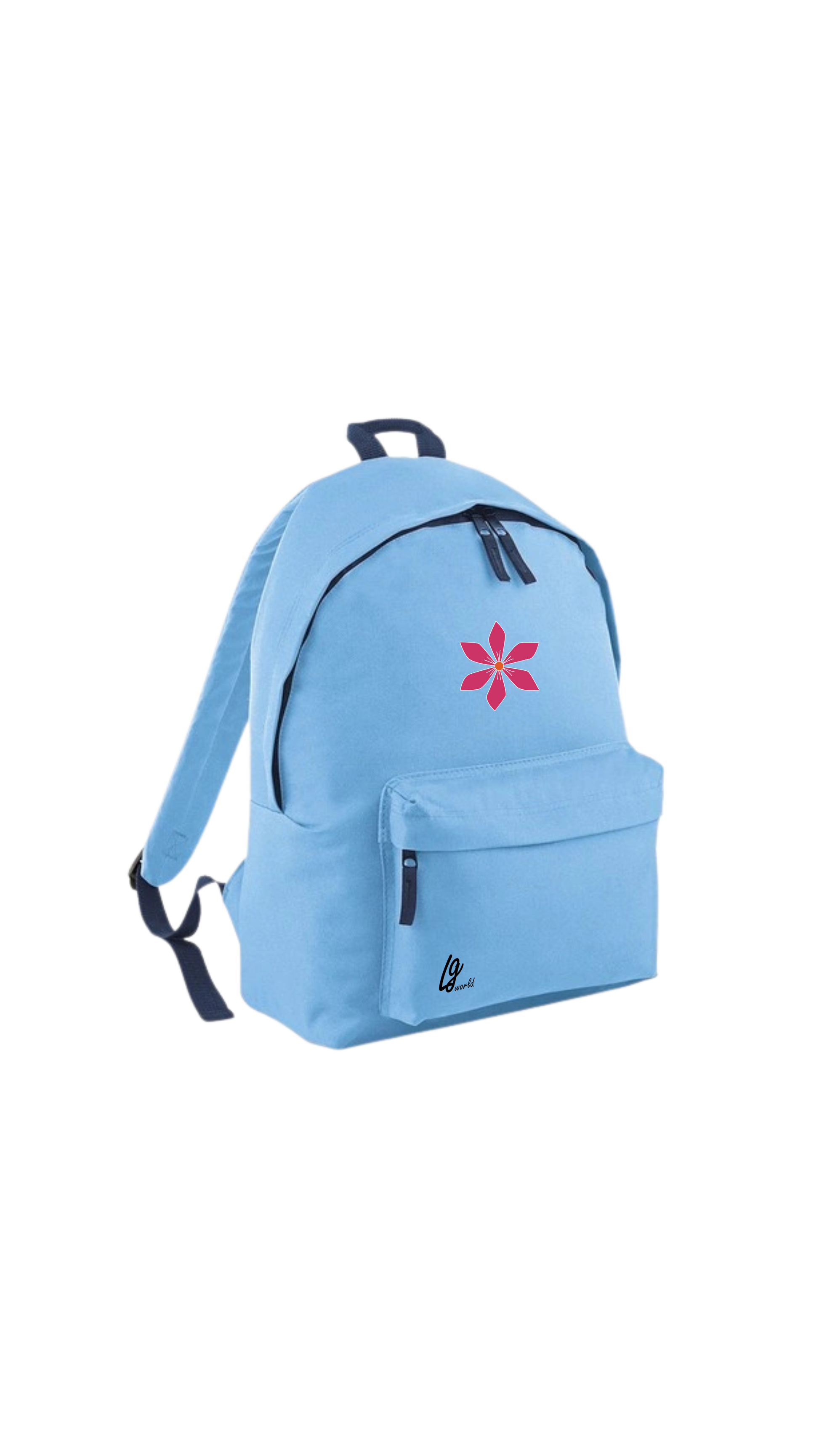 Mochila teens Lily Girls con detalle florar. Perfecta para adolescentes