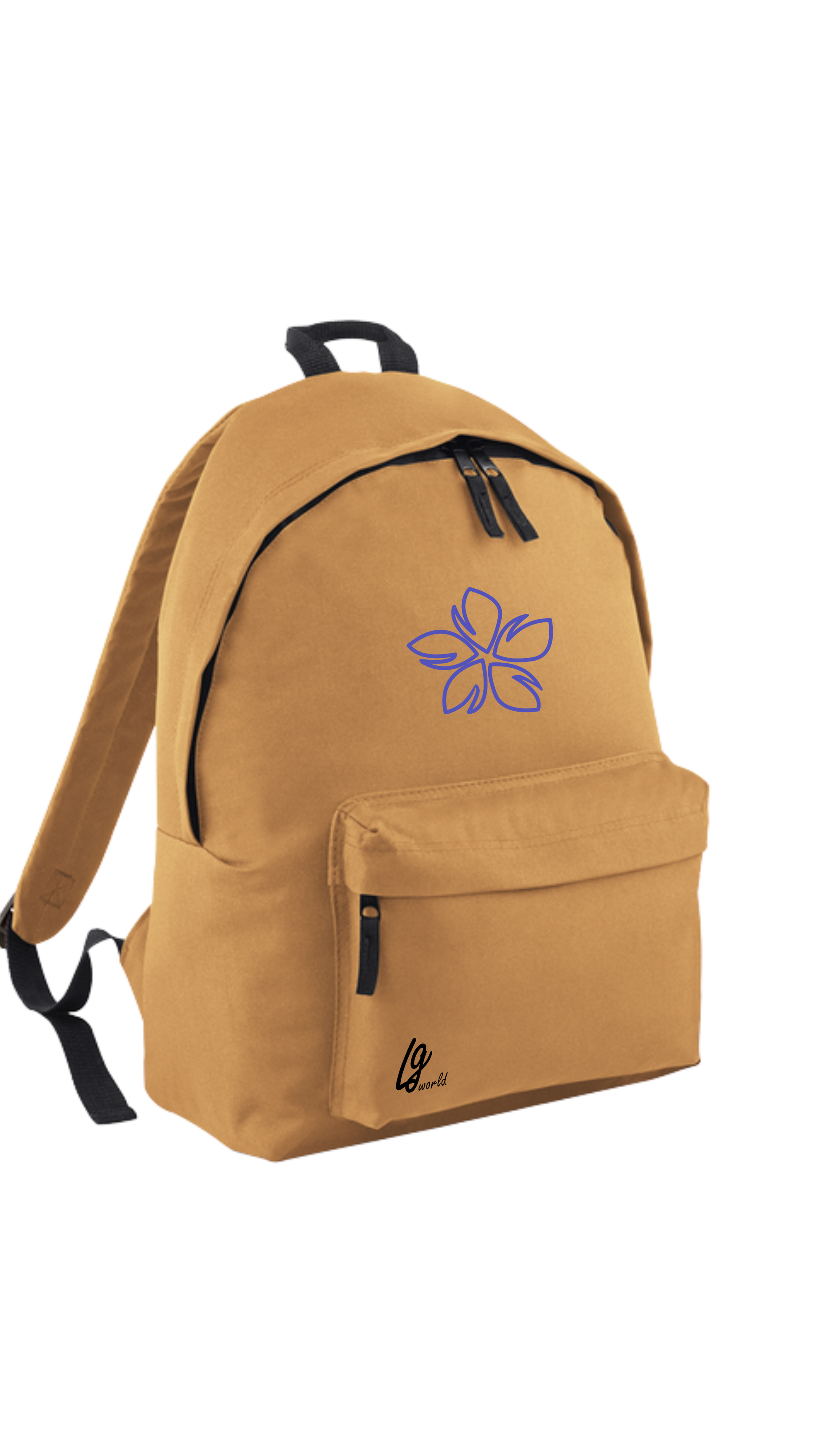 Mochila Teens Lily Girls con detalle de flor de surfero. Perfecta para adolescentes