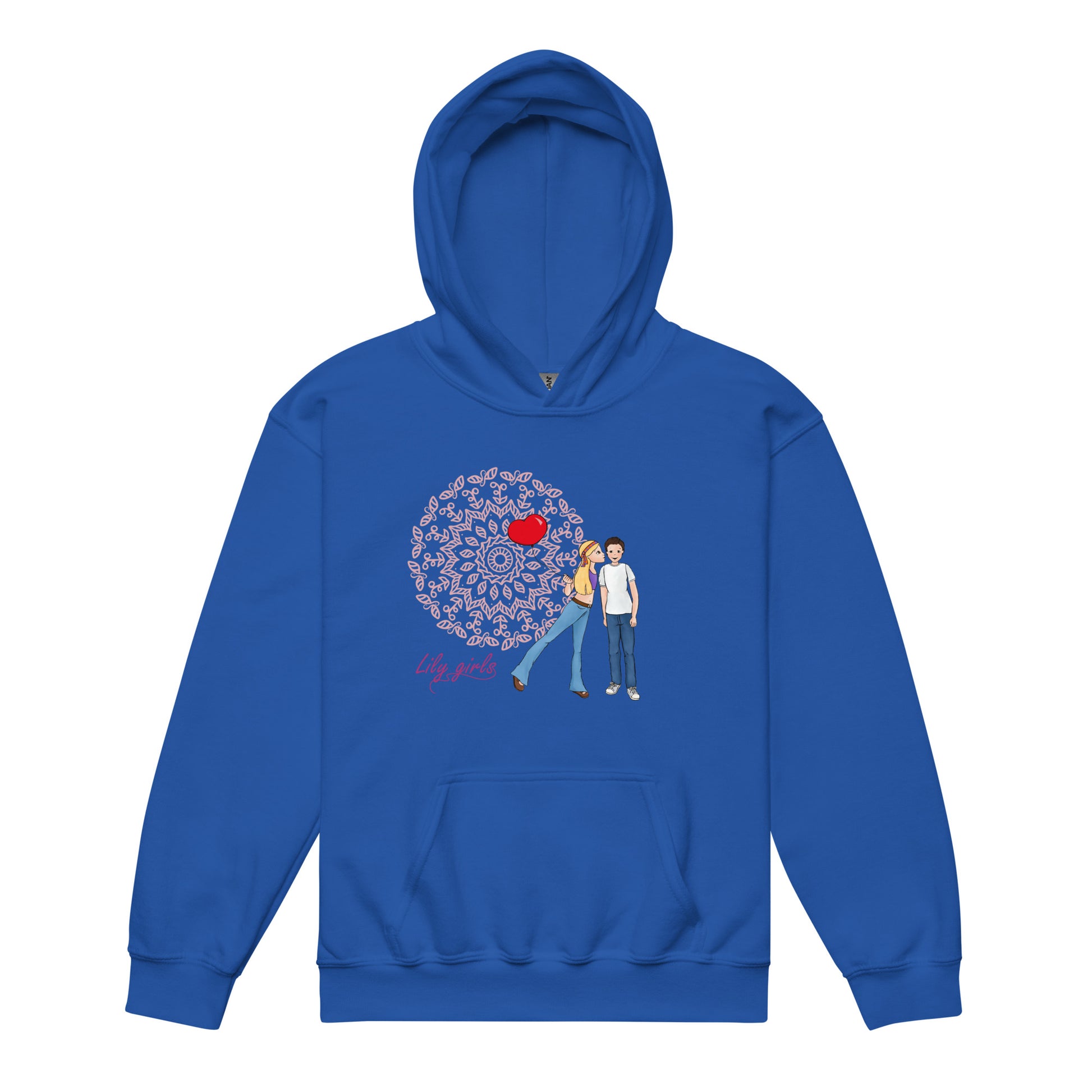 Sudadera con capucha para niños con nuestros diseños dulces y únicos de Lily Girls.