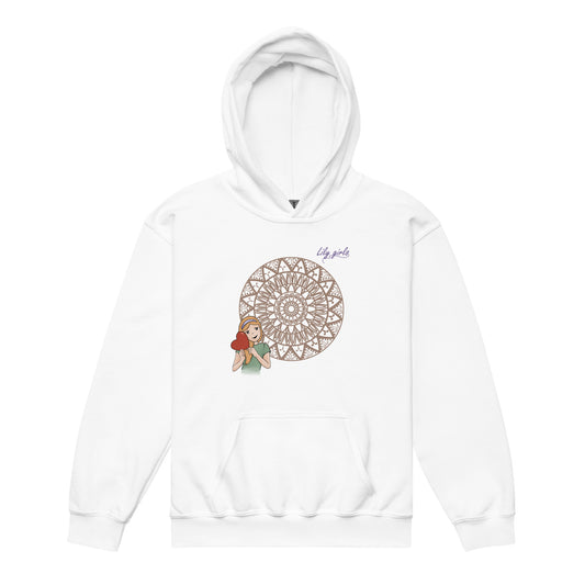 Sudadera con capucha para niños con nuestros diseños dulces y únicos de Lily Girls.